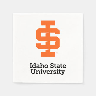 Idaho State Universiteten Officiell Logotyp Design Pappersservett