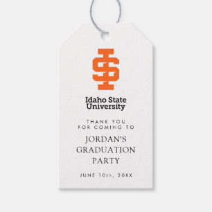 Idaho State Universiteten Officiell Logotyp Design Presentetikett