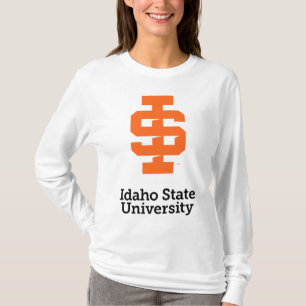 Idaho State Universiteten Officiell Logotyp Design T Shirt