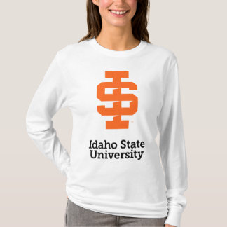 Idaho State Universiteten Officiell Logotyp Design T Shirt