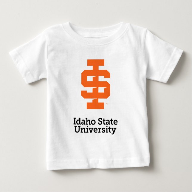 Idaho State Universiteten Officiell Logotyp Design T Shirt (Framsida)