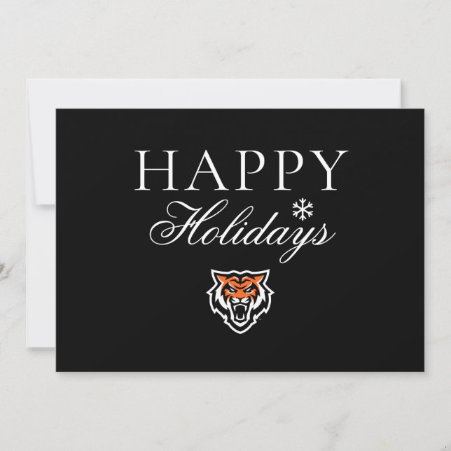 Idaho State University Bengals Andnings Design Julkort (Framsida)