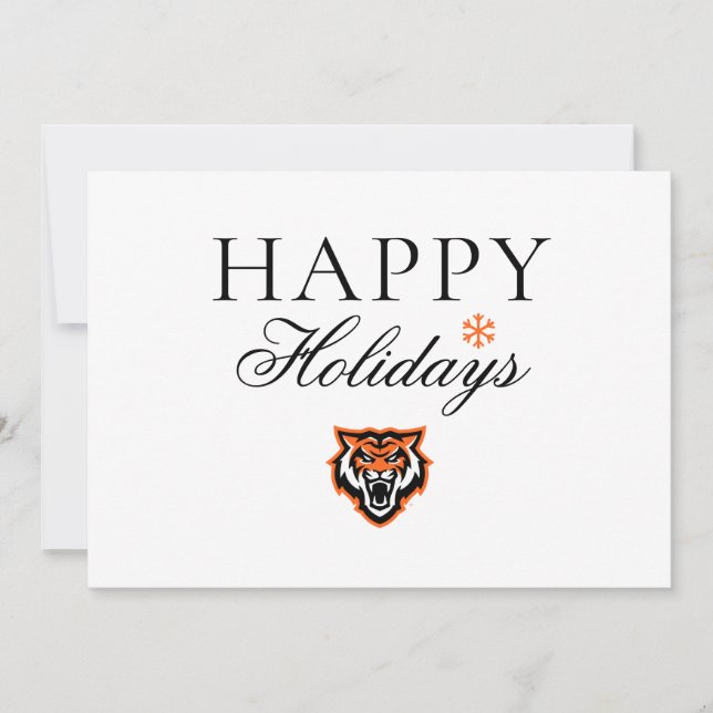 Idaho State University Bengals Andningsdesign Julkort (Framsida)