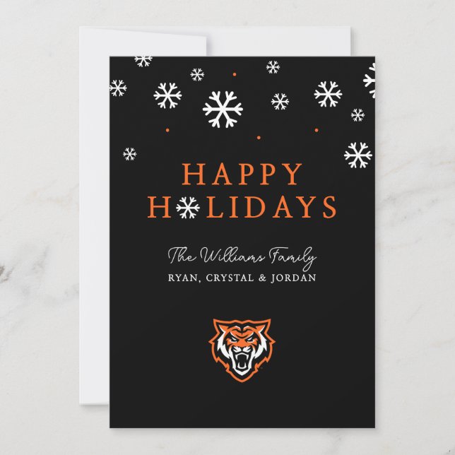 Idaho State University Bengals Andningsdesign Julkort (Framsida)