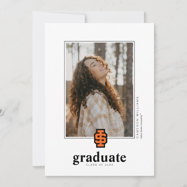 Idaho State University Modiga Bengals-logotyp Meddelande (Framsida)