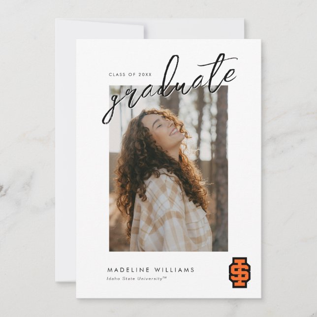 Idaho State University Modiga Bengals-logotyp Meddelande (Framsida)