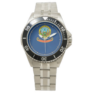 Idaho Statlig flagga Design Armbandsur