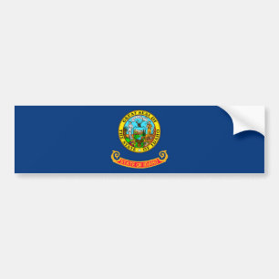 Idaho Statlig flagga Design Bildekal