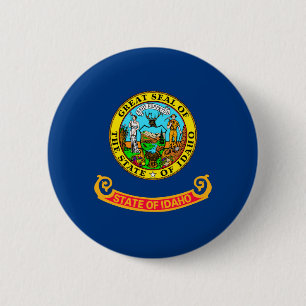 Idaho Statlig flagga Design Knapp