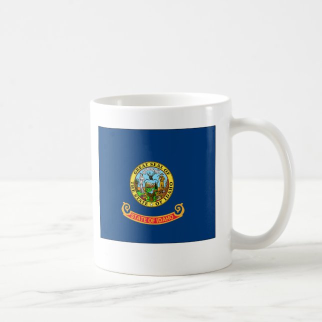 Idaho statlig flagga kaffemugg (Höger)