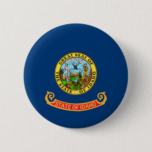 Idaho Statlig flagga Knapp