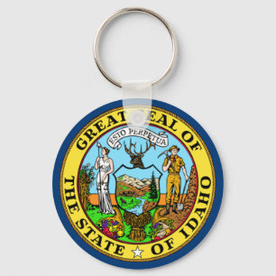 Idaho statlig flagga nyckelring