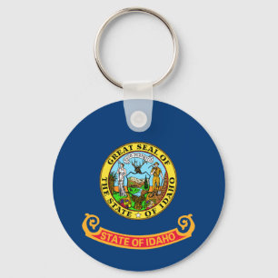 Idaho Statlig flagga Nyckelring