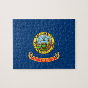 Idaho Statlig flagga Pussel