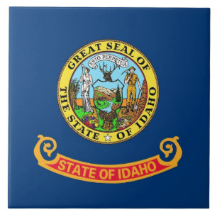 Idaho Statlig flagga Tile Kakelplatta