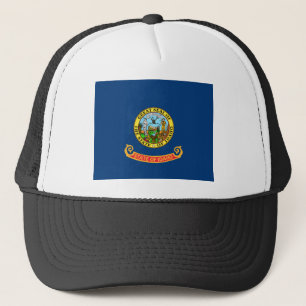 Idaho Statlig flagga Truckerkeps