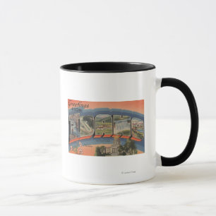 Idaho (statlig huvudstad/blomma) - stort brev mugg