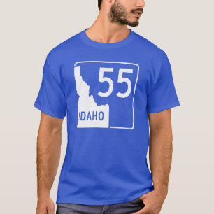 Idaho statlig huvudväg 55 t-shirt