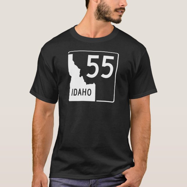 Idaho statlig huvudväg 55 tröja (Framsida)