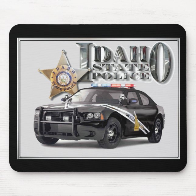 Idaho statlig polis Mousepad Musmatta (Framsidan)