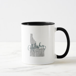 Idaho statlig typografi mugg