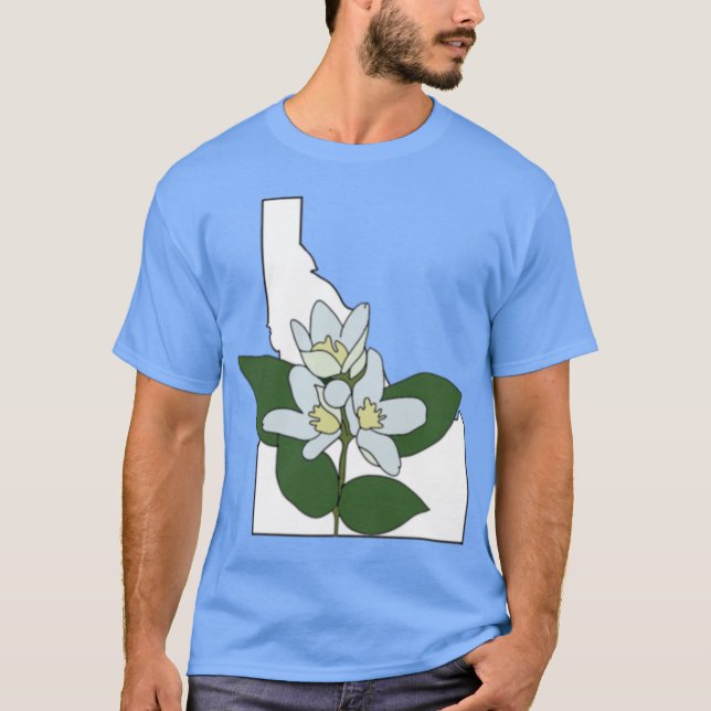 Idaho statliga blomma 1 t shirt (Framsida)