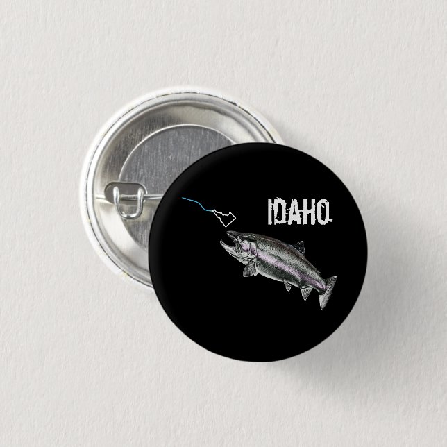 IDAHO STEELHEAD - HERE FISHY FISHY - STRIKING IDAH KNAPP (Framsida & baksida)