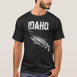IDAHO STEELHEAD - HERE FISHY FISHY - STRIKING IDAH T SHIRT