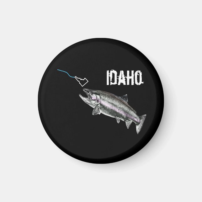 IDAHO STEELHEAD - HERE FISHY FISHY - STRIKING MAGNET (Framsidan)