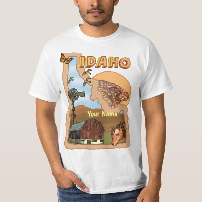 Idaho T Shirt (Framsida)