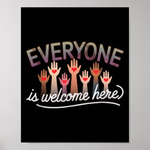 Idaho Teacher Quote Manar kvinnor alla är Welcom Poster