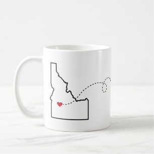 Idaho till Maine - Heart2Heart Kaffemugg