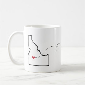 Idaho till New York - Heart2Heart Kaffemugg