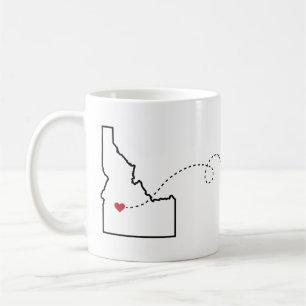 Idaho till Wisconsin - Heart2Heart Kaffemugg