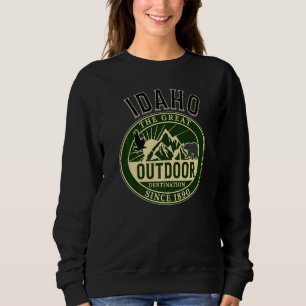 Idaho Underbar Destinationsutrustning för utomhusb T Shirt