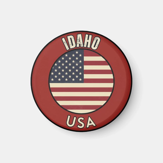 Idaho USA Magnet (Framsidan)