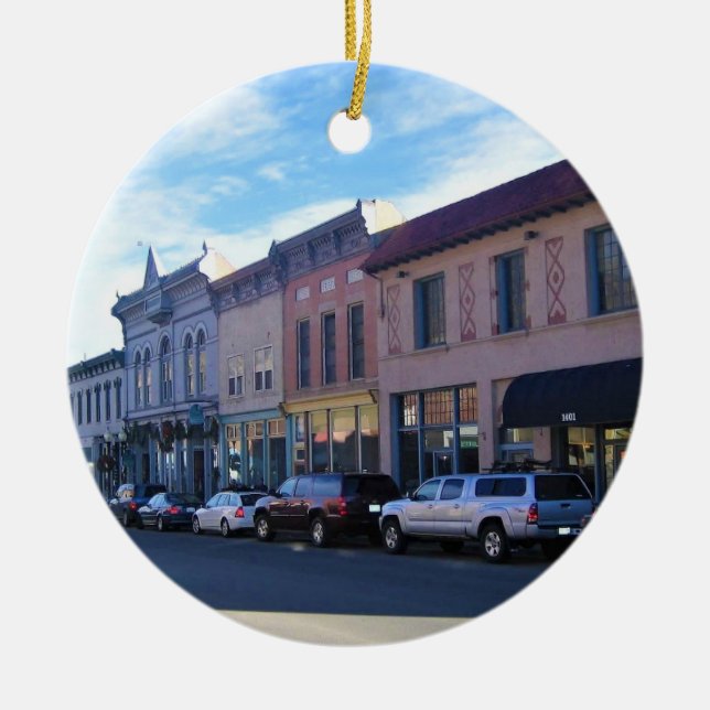 Idaho Vår, Colorado Julgransprydnad Keramik (Framsidan)