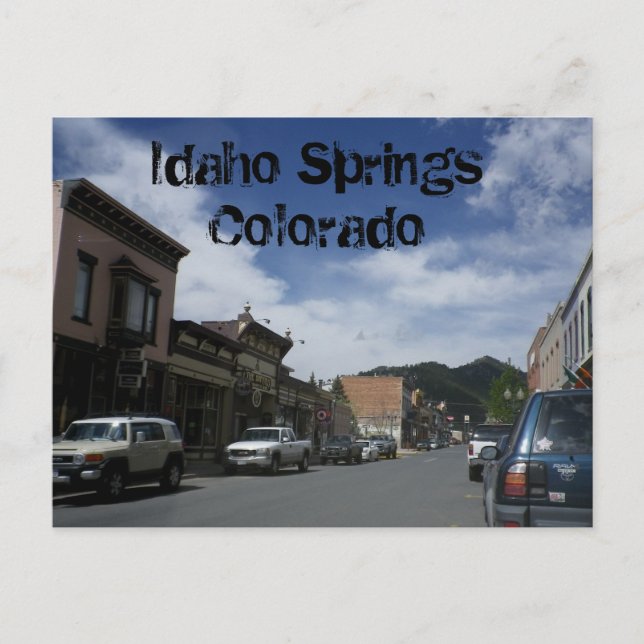 Idaho Vår Colorado Postcard Vykort (Framsida)