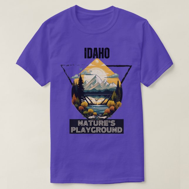 IDAHO vibes 2 T Shirt (Design framsida)