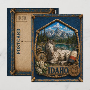 Idaho Vintage Resor Vykort