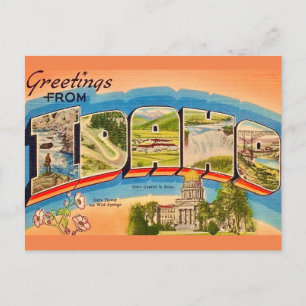 Idaho Vintage vykort