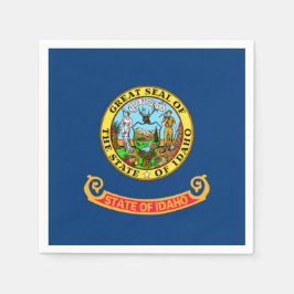 Idahoan Flag, Flag of Idaho Pappersservett