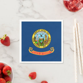 Idahoflagga, Flagga Idaho Pappersservett
