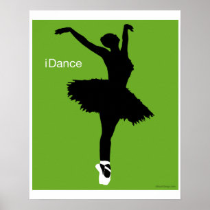 iDance (grönt) Poster