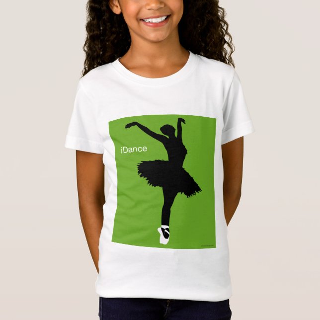 iDance (grönt) Tee (Framsida)