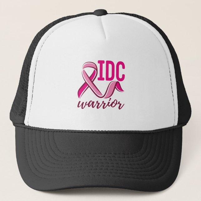 IDC Warrior Breast Cancer Awareness Keps (Framsida)