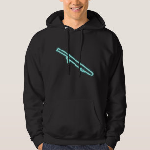 Idé för gåva för musiker för neonfagottT-trö Hoodie