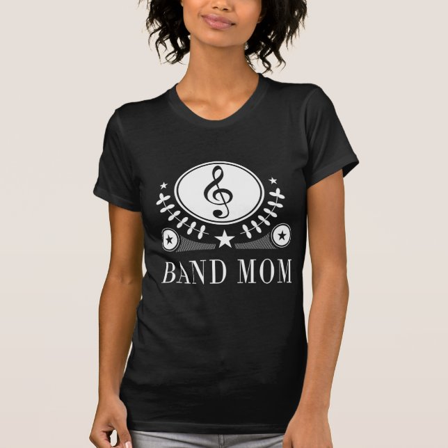 Idé för musikbandmammagåva t shirt (Framsida)