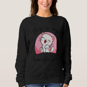 Idé Kattunge Katt Detta Är Mitt Hem Kontor Katt T Shirt