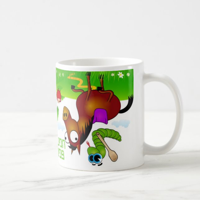 Ide Zmija - I Ju Naopako (den uppochnervända Kaffemugg (Höger)